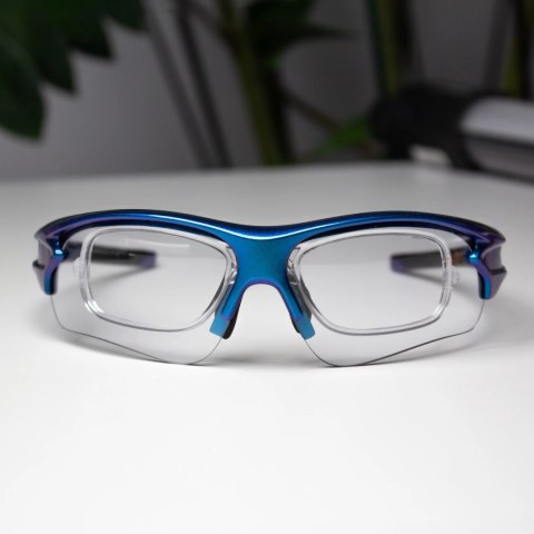 Okulary rowerowe Rockbros 10069 fotochromowe UV400 - niebieskie Okulary rowerowe Rockbros 10069 fotochromowe UV400 - niebieskie