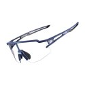 Okulary rowerowe Rockbros 10174 fotochromowe UV400 - niebieskie Okulary rowerowe Rockbros 10174 fotochromowe UV400 - niebieskie
