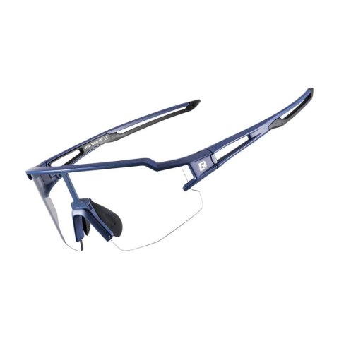Okulary rowerowe Rockbros 10174 fotochromowe UV400 - niebieskie Okulary rowerowe Rockbros 10174 fotochromowe UV400 - niebieskie