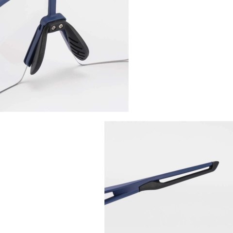 Okulary rowerowe Rockbros 10174 fotochromowe UV400 - niebieskie Okulary rowerowe Rockbros 10174 fotochromowe UV400 - niebieskie