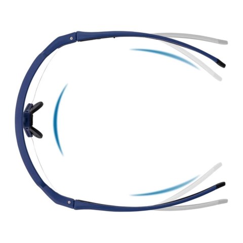 Okulary rowerowe Rockbros 10174 fotochromowe UV400 - niebieskie Okulary rowerowe Rockbros 10174 fotochromowe UV400 - niebieskie