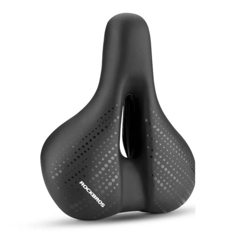 Siodełko rowerowe Rockbros 38218916001 MTB - czarne Siodełko rowerowe Rockbros 38218916001 MTB - czarne