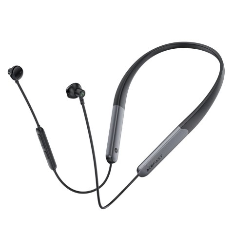 Słuchawki bezprzewodowe Acefast N1 douszne + kabel USB-A USB-C - czarne Słuchawki bezprzewodowe Acefast N1 douszne + kabel USB-A USB-C - czarne