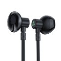 Słuchawki bezprzewodowe Acefast N1 douszne + kabel USB-A USB-C - czarne Słuchawki bezprzewodowe Acefast N1 douszne + kabel USB-A USB-C - czarne