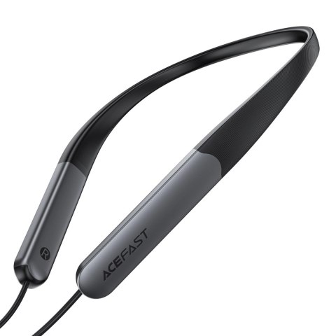 Słuchawki bezprzewodowe Acefast N1 douszne + kabel USB-A USB-C - czarne Słuchawki bezprzewodowe Acefast N1 douszne + kabel USB-A USB-C - czarne