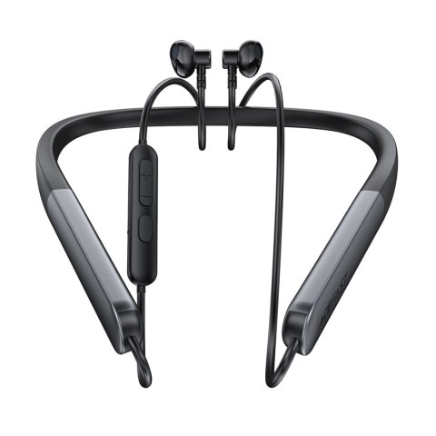 Słuchawki bezprzewodowe Acefast N1 douszne + kabel USB-A USB-C - czarne Słuchawki bezprzewodowe Acefast N1 douszne + kabel USB-A USB-C - czarne