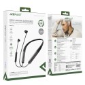 Słuchawki bezprzewodowe Acefast N1 douszne + kabel USB-A USB-C - czarne Słuchawki bezprzewodowe Acefast N1 douszne + kabel USB-A USB-C - czarne