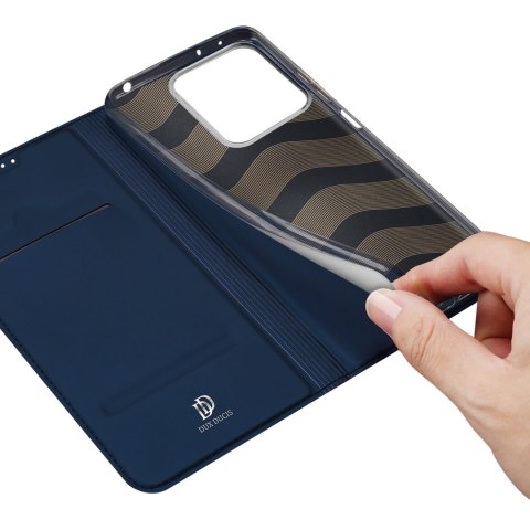 Etui Dux Ducis Skin Pro z klapką i miejscem na kartę na Xiaomi Redmi Note 13 5G - niebieskie Etui Dux Ducis Skin Pro z klapką i miejscem na kartę na Xiaomi Redmi Note 13 5G - niebieskie