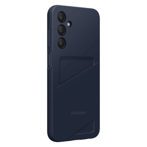 Etui Samsung Card Slot Case EF-OA256TBEGWW z kieszenią na karty do Samsung Galaxy A25 5G - czarno-niebieskie Etui Samsung Card Slot Case EF-OA256TBEGWW z kieszenią na karty do Samsung Galaxy A25 5G - czarno-niebieskie
