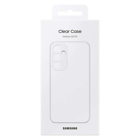 Etui Samsung Clear Case EF-QS711CTEGWW do Samsung Galaxy S23 FE - przezroczyste Etui Samsung Clear Case EF-QS711CTEGWW do Samsung Galaxy S23 FE - przezroczyste