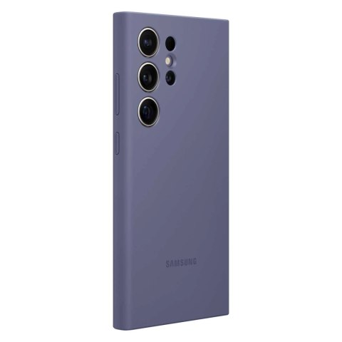 Etui Samsung Silicone Case EF-PS928TVEGWW do Samsung Galaxy S24 Ultra - fioletowe Etui Samsung Silicone Case EF-PS928TVEGWW do Samsung Galaxy S24 Ultra - fioletowe