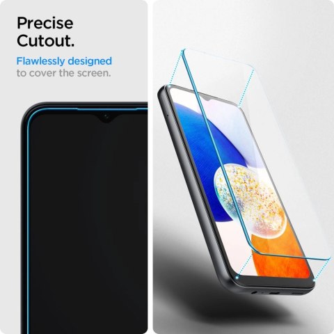Szkło hartowane Spigen Glas.tR Slim na Samsung Galaxy A15 4G / 5G / A25 5G - 2 szt. Szkło hartowane Spigen Glas.tR Slim na Samsung Galaxy A15 4G / 5G / A25 5G - 2 szt.