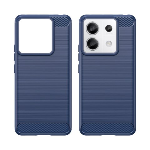 Etui Carbon Case do Xiaomi Redmi Note 13 5G - niebieskie Etui Carbon Case do Xiaomi Redmi Note 13 5G - niebieskie