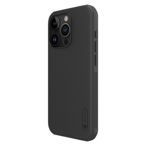 Etui Nillkin Super Frosted Shield Pro Magnetic Case na iPhone 15 Pro Max - czarne Etui Nillkin Super Frosted Shield Pro Magnetic Case na iPhone 15 Pro Max - czarne
