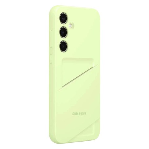 Etui Samsung Card Slot Case EF-OA356TMEGWW z kieszenią na karty do Samsung Galaxy A35 - zielone Etui Samsung Card Slot Case EF-OA356TMEGWW z kieszenią na karty do Samsung Galaxy A35 - zielone