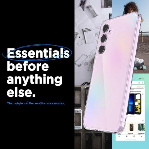 Etui Spigen Ultra Hybrid na Samsung Galaxy A55 5G - przezroczyste Etui Spigen Ultra Hybrid na Samsung Galaxy A55 5G - przezroczyste