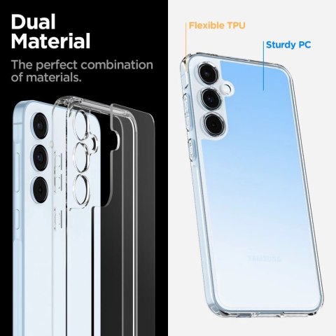 Etui Spigen Ultra Hybrid na Samsung Galaxy A55 5G - przezroczyste Etui Spigen Ultra Hybrid na Samsung Galaxy A55 5G - przezroczyste