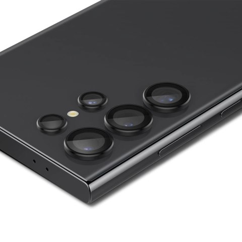 Osłona aparatu Spigen Optik.tR EZ Fit Camera Protector na Samsung Galaxy S24 Ultra - czarna 2 szt. Osłona aparatu Spigen Optik.tR EZ Fit Camera Protector na Samsung Galaxy S24 Ultra - czarna 2 szt.
