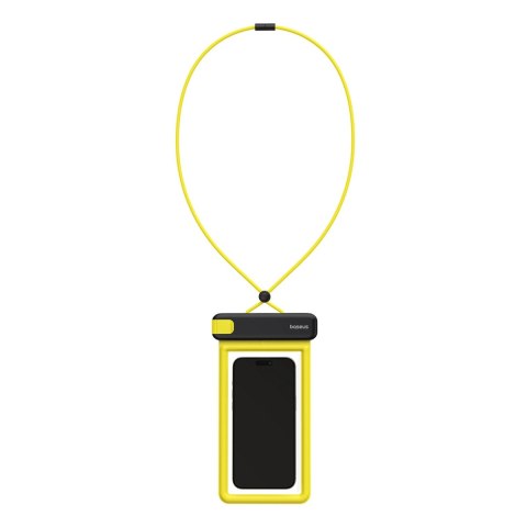 Etui Baseus DeepDive wodoodporne IPX8 z 4 warstwami uszczelnienia - czarno-żółte Etui Baseus DeepDive wodoodporne IPX8 z 4 warstwami uszczelnienia - czarno-żółte