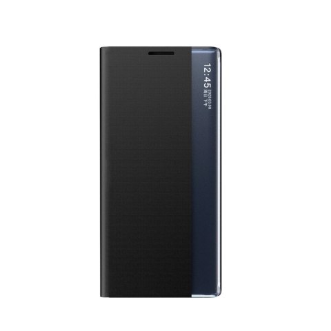 Etui New Sleep View Case z klapką i podstawką na Samsung Galaxy A35 - czarne Etui New Sleep View Case z klapką i podstawką na Samsung Galaxy A35 - czarne