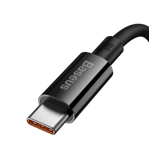 Kabel Baseus Superior Series USB-A / USB-C 100W 1m - czarny Kabel Baseus Superior Series USB-A / USB-C 100W 1m - czarny