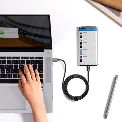 Kabel Baseus Superior Series USB-A / USB-C 100W 1m - czarny Kabel Baseus Superior Series USB-A / USB-C 100W 1m - czarny
