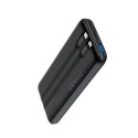 Powerbank Choetech B654 10000mAh 22.5W USB-A / USB-C / micro USB z wbudowanym kablem USB-C / Lightning - czarny