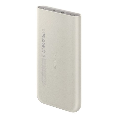 Powerbank Samsung EB-U2510XUEGEU indukcyjny 10000 mAh 2x USB-C 25W SFC - beżowy Powerbank Samsung EB-U2510XUEGEU indukcyjny 10000 mAh 2x USB-C 25W SFC - beżowy