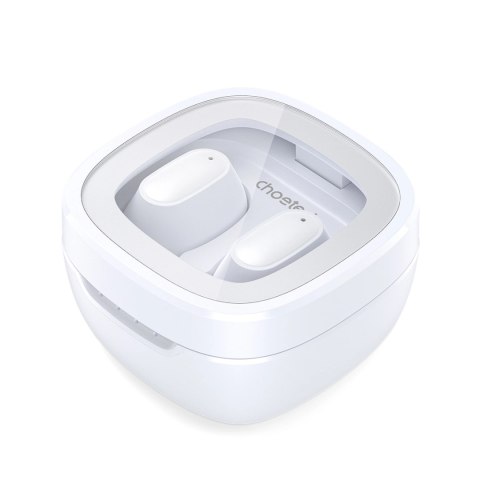 Słuchawki Choetech MEMS bezprzewodowe TWS Bluetooth 5.3 - białe Słuchawki Choetech MEMS bezprzewodowe TWS Bluetooth 5.3 - białe
