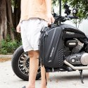 Torba rowerowa WYA36Y7S na bagażnik z długim paskiem i rozszerzanymi kieszeniami bocznymi - czarna Torba rowerowa WYA36Y7S na bagażnik z długim paskiem i rozszerzanymi kieszeniami bocznymi - czarna