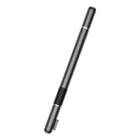 Rysik Baseus Golden Cudgel ACPCL-01 dwustronny do tabletów, telefonów z żelopisem - czarny Rysik Baseus Golden Cudgel ACPCL-01 dwustronny do tabletów, telefonów z żelopisem - czarny