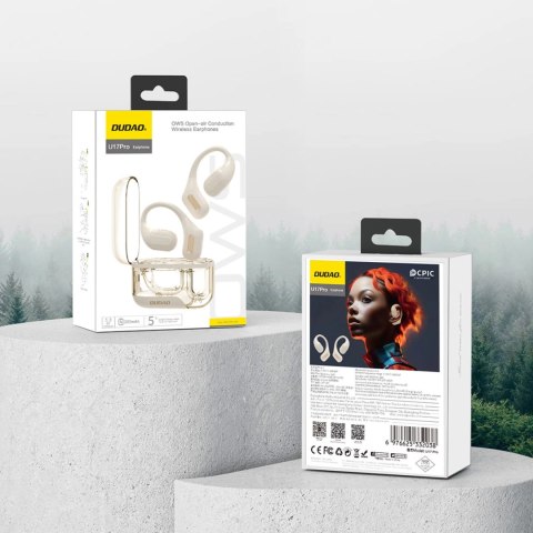 Słuchawki bezprzewodowe Dudao U17Pro nauszne z Bluetooth 5.3 i ANC - białe Słuchawki bezprzewodowe Dudao U17Pro nauszne z Bluetooth 5.3 i ANC - białe