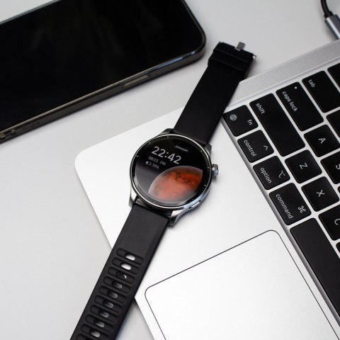 Smartwatch Joyroom Venture Series JR-FV1 z opcją odbierania połączeń - szary Smartwatch Joyroom Venture Series JR-FV1 z opcją odbierania połączeń - szary