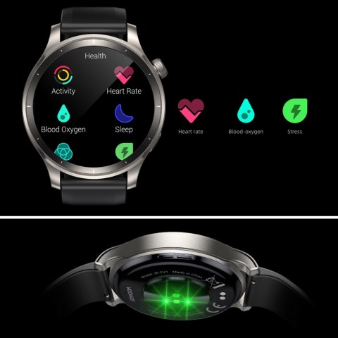 Smartwatch Joyroom Venture Series JR-FV1 z opcją odbierania połączeń - szary Smartwatch Joyroom Venture Series JR-FV1 z opcją odbierania połączeń - szary