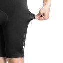 Spodenki rowerowe Rockbros RK20023XL krótkie na szelkach z wkładką XXXL - czarne Spodenki rowerowe Rockbros RK20023XL krótkie na szelkach z wkładką XXXL - czarne