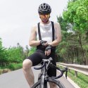 Spodenki rowerowe Rockbros RK20023XL krótkie na szelkach z wkładką XXXL - czarne Spodenki rowerowe Rockbros RK20023XL krótkie na szelkach z wkładką XXXL - czarne