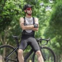 Spodenki rowerowe Rockbros RK20023XL krótkie na szelkach z wkładką XXXL - czarne Spodenki rowerowe Rockbros RK20023XL krótkie na szelkach z wkładką XXXL - czarne
