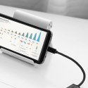 Kabel Ugreen US133 10396 micro USB (męski) / USB-A (żeński) OTG płaski 0.15m - czarny Kabel Ugreen US133 10396 micro USB (męski) / USB-A (żeński) OTG płaski 0.15m - czarny