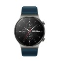 Pasek silikonowy do Huawei Watch GT 2/3/4/2 Pro/3 Pro/4 Pro/GT 2e 46mm - ciemnozielony Pasek silikonowy do Huawei Watch GT 2/3/4/2 Pro/3 Pro/4 Pro/GT 2e 46mm - ciemnozielony