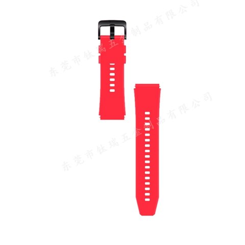 Pasek silikonowy do Huawei Watch GT 2/3/4/2 Pro/3 Pro/4 Pro/GT 2e 46mm - czerwony Pasek silikonowy do Huawei Watch GT 2/3/4/2 Pro/3 Pro/4 Pro/GT 2e 46mm - czerwony