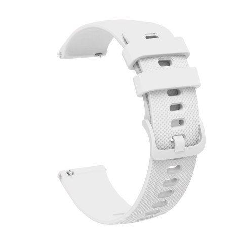 Pasek silikonowy do Huawei Watch GT2 / GT3 42mm - biały Pasek silikonowy do Huawei Watch GT2 / GT3 42mm - biały