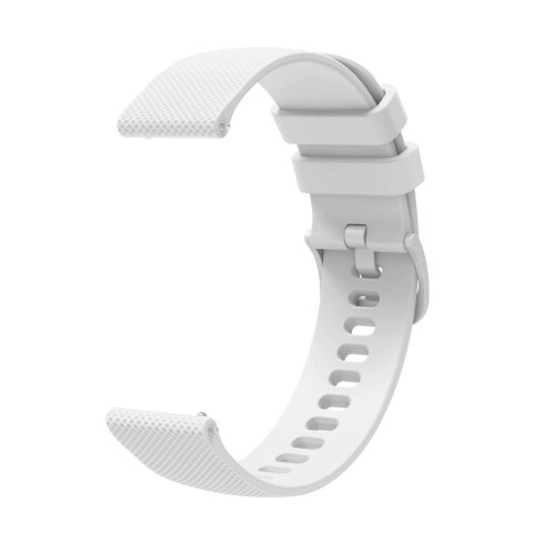 Pasek silikonowy do Huawei Watch GT2 / GT3 42mm - biały Pasek silikonowy do Huawei Watch GT2 / GT3 42mm - biały