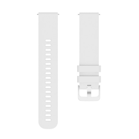 Pasek silikonowy do Huawei Watch GT2 / GT3 42mm - biały Pasek silikonowy do Huawei Watch GT2 / GT3 42mm - biały