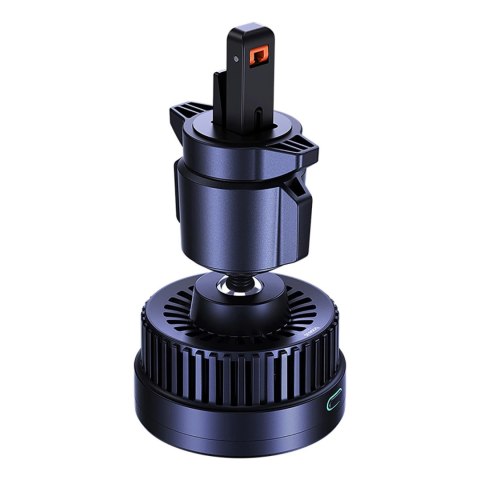 Uchwyt Baseus MagPro BS-CW04 samochodowy z ładowarką indukcyjną Qi2.0 15W na kratkę nawiewu - czarny Uchwyt Baseus MagPro BS-CW04 samochodowy z ładowarką indukcyjną Qi2.0 15W na kratkę nawiewu - czarny