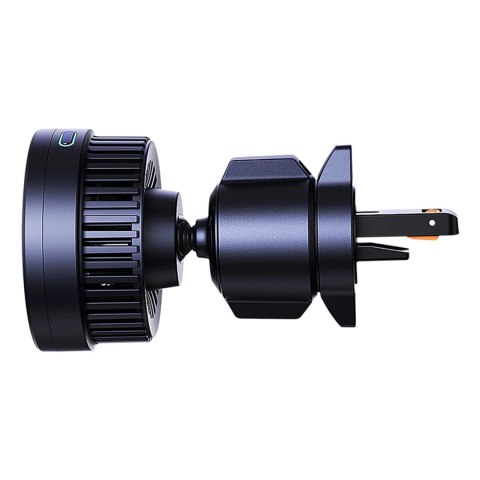 Uchwyt Baseus MagPro BS-CW04 samochodowy z ładowarką indukcyjną Qi2.0 15W na kratkę nawiewu - czarny Uchwyt Baseus MagPro BS-CW04 samochodowy z ładowarką indukcyjną Qi2.0 15W na kratkę nawiewu - czarny