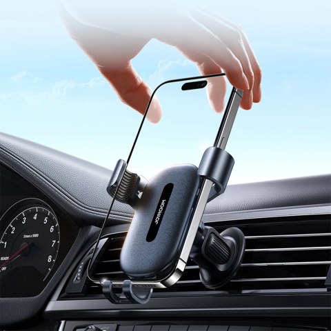 Uchwyt Joyroom JR-ZS392 na telefon grawitacyjny na kratkę nawiewu - czarny Uchwyt Joyroom JR-ZS392 na telefon grawitacyjny na kratkę nawiewu - czarny
