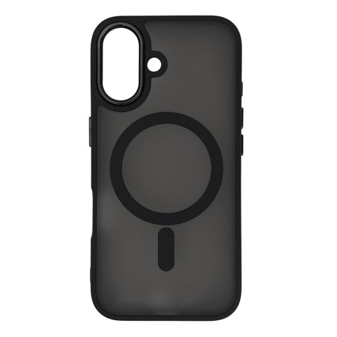 Etui Magnetic Collection MagSafe na iPhone 16 - czarne Etui Magnetic Collection MagSafe na iPhone 16 - czarne