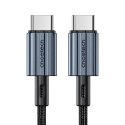 Kabel Choetech XCC-1014 USB-C / USB-C PD 60W - szary Kabel Choetech XCC-1014 USB-C / USB-C PD 60W - szary
