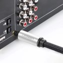 Kabel Ugreen AV108 10540 optyczny Toslink/SPDIF 2m - szary