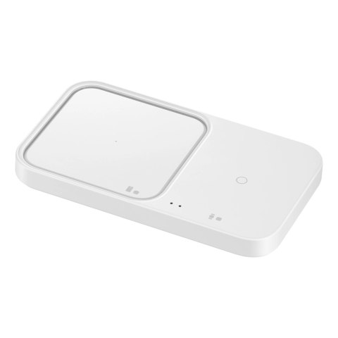 Ładowarka Samsung Wireless Charger Duo EP-P5400TWEGEU indukcyjna 15W - biała + ładowarka sieciowa + kabel Ładowarka Samsung Wireless Charger Duo EP-P5400TWEGEU indukcyjna 15W - biała + ładowarka sieciowa + kabel